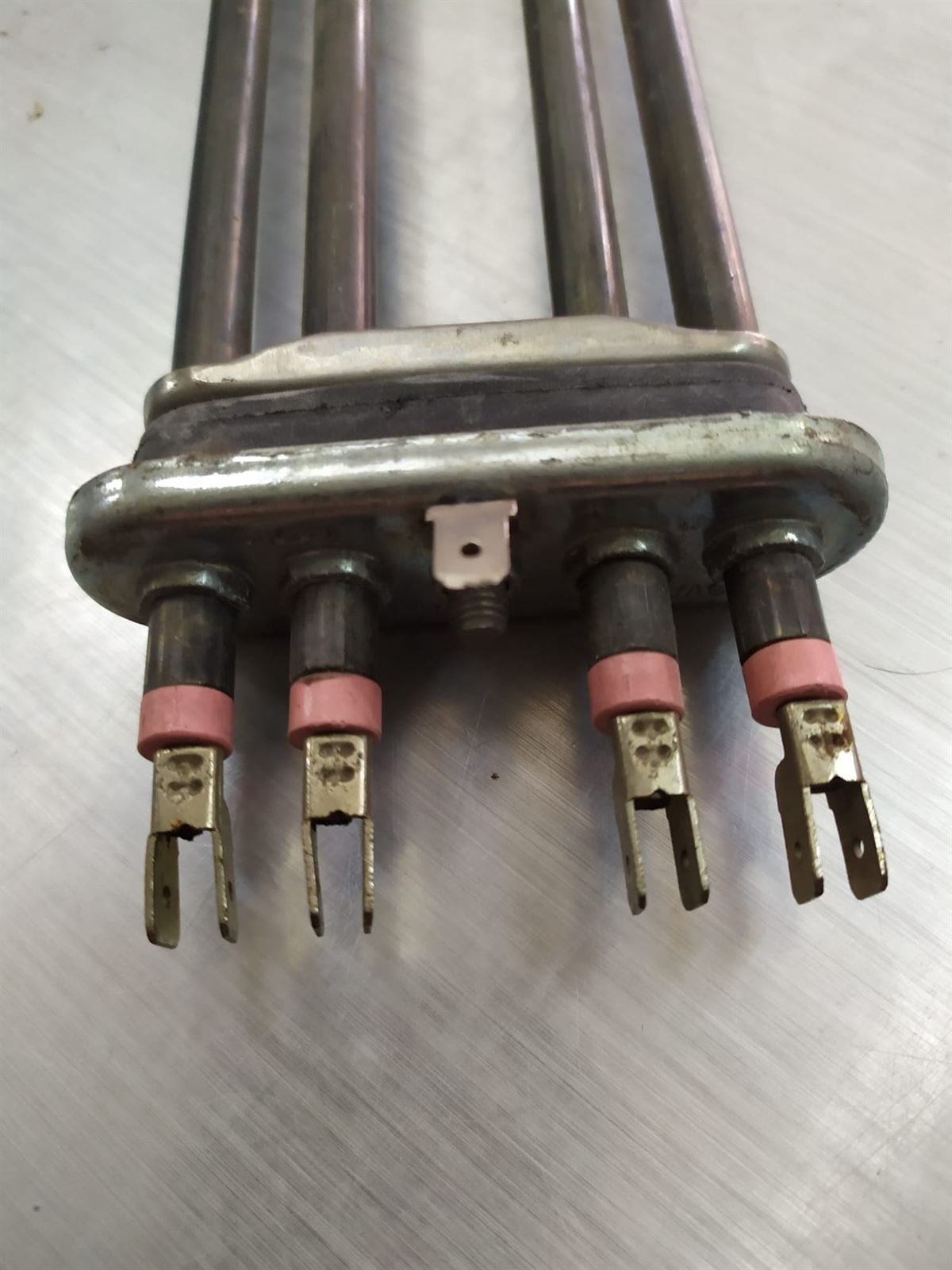 RESISTENCIA LAVADORA INDUSTRIAL ZANUSSI, DOBLE, LARGO 410/370 MM, ALOJAMIENTO 80/70/18 MM, 3000W, 230 V, Z0K5950 - Imagen 1
