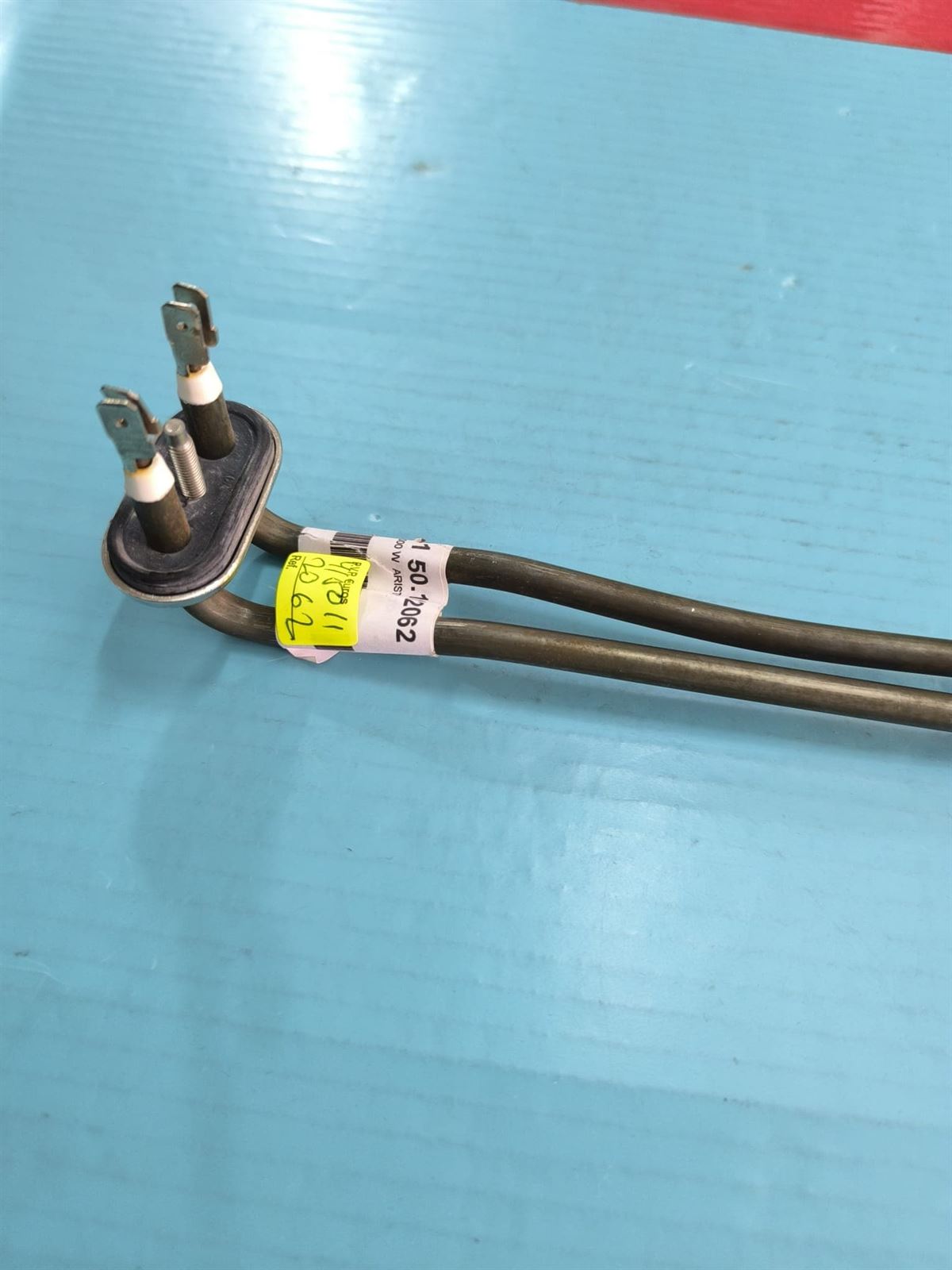 RESISTENCIA LAVAVAJILLAS ARISTON, INDESIT, 230V, 2000W, 360/475MM, 4150112062 - Imagen 3