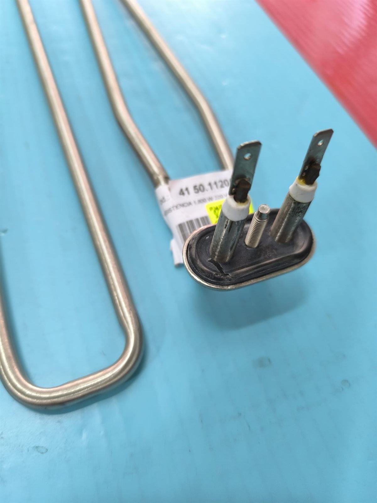 RESISTENCIA LAVAVAJILLAS ARISTON, SMEG, 220V, 2000W, 380/120MM, 4150112055 - Imagen 1