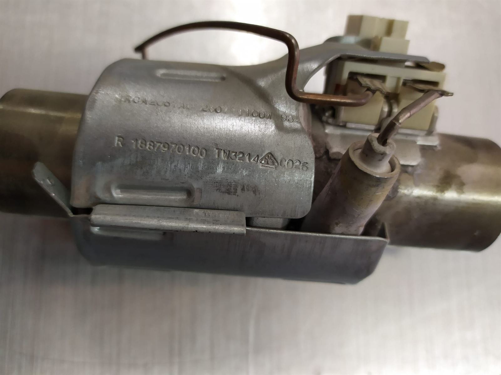 RESISTENCIA LAVAVAJILLAS BEKO, ARCELIK, 1100W, 230V,  120X30MM,   1887970100 - Imagen 1
