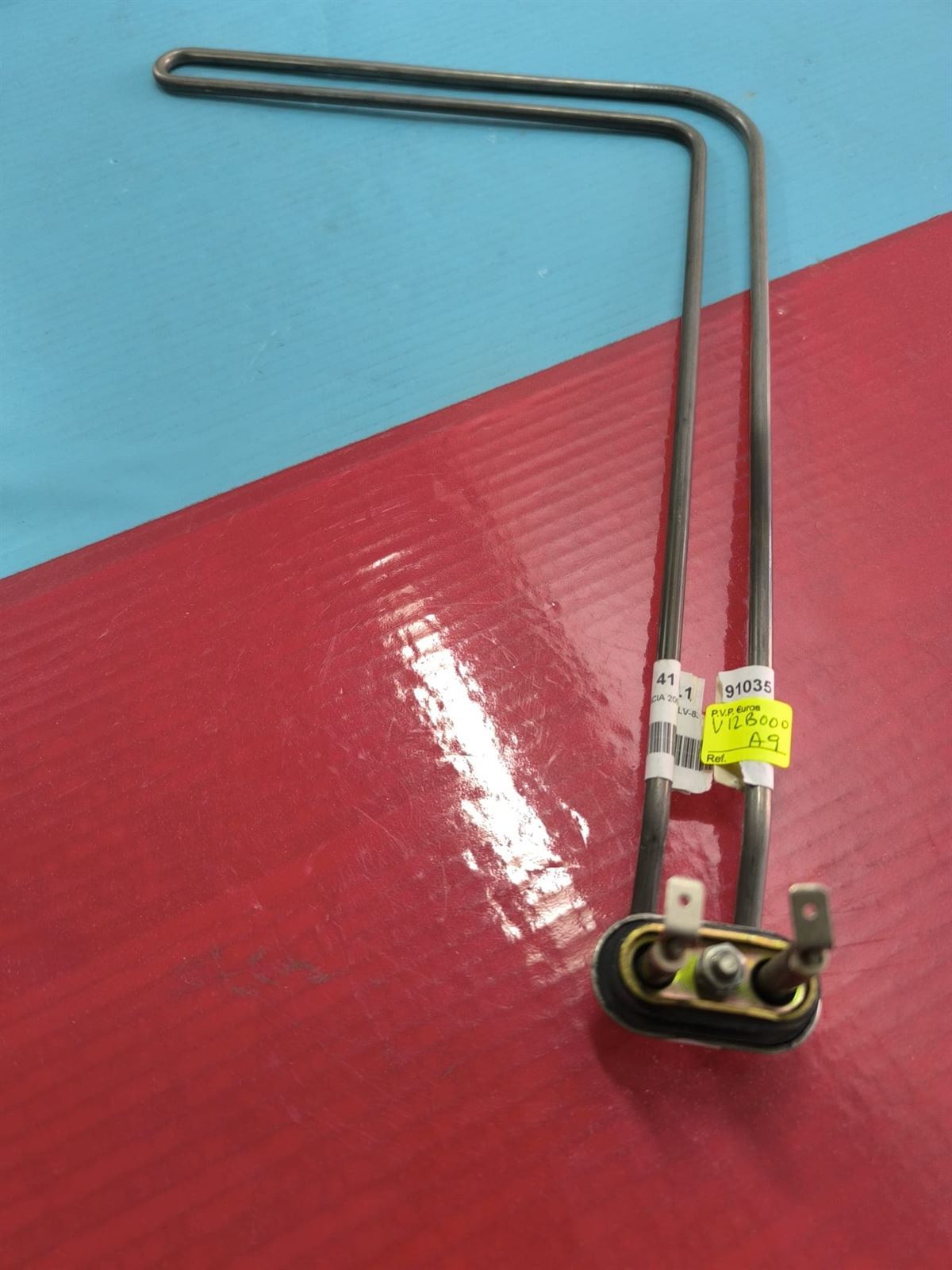 Resistencia lavavajillas Fagor, 2000W, 220V, 380/280MM,  3521910050 - Imagen 2