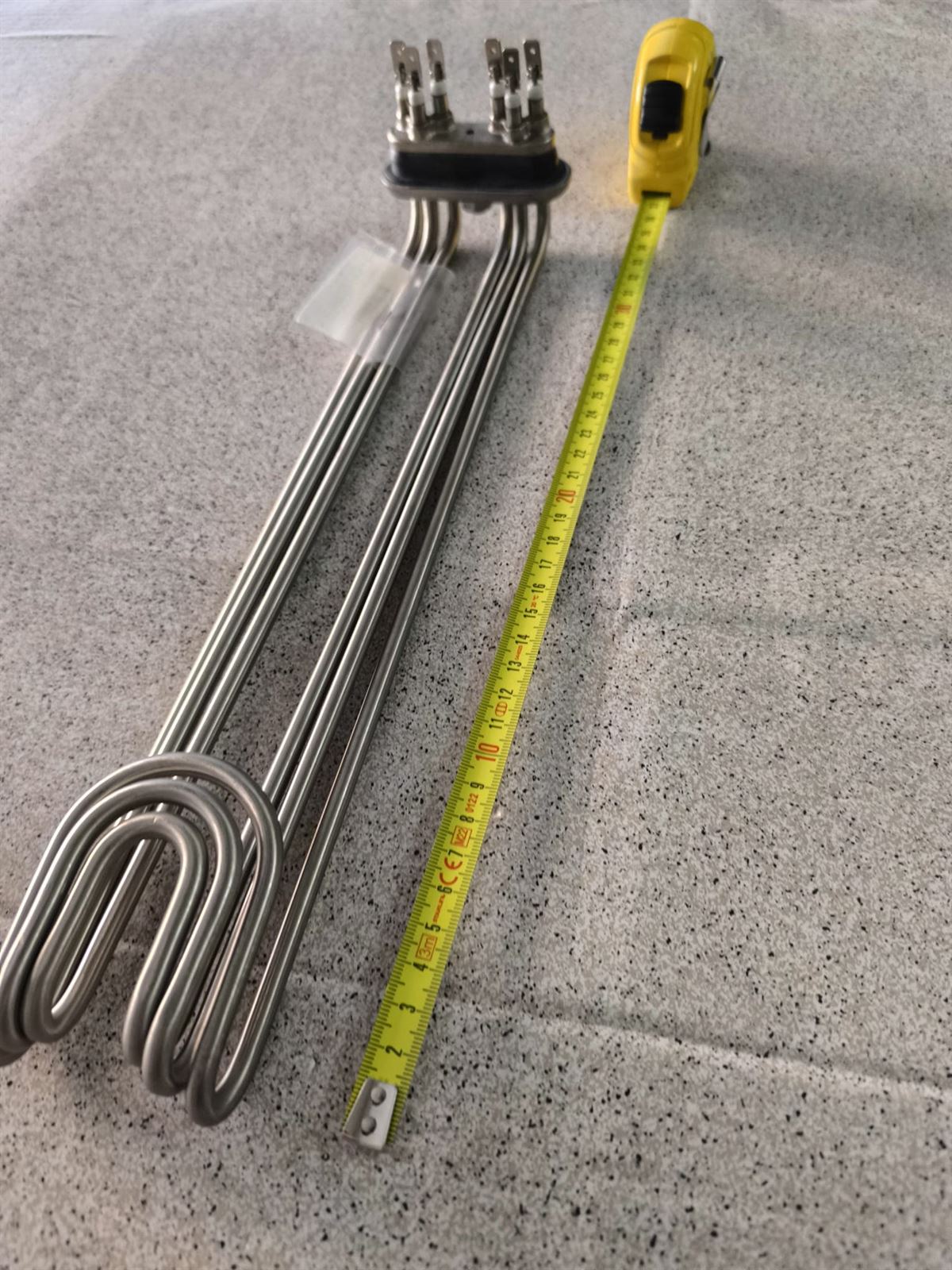 RESISTENCIA LAVAVAJILLAS FAGOR, RESISTENCIA CUBA TRIFASICA, 220/380 V, 4500W, LARGO 365MM, 418529 - Imagen 1