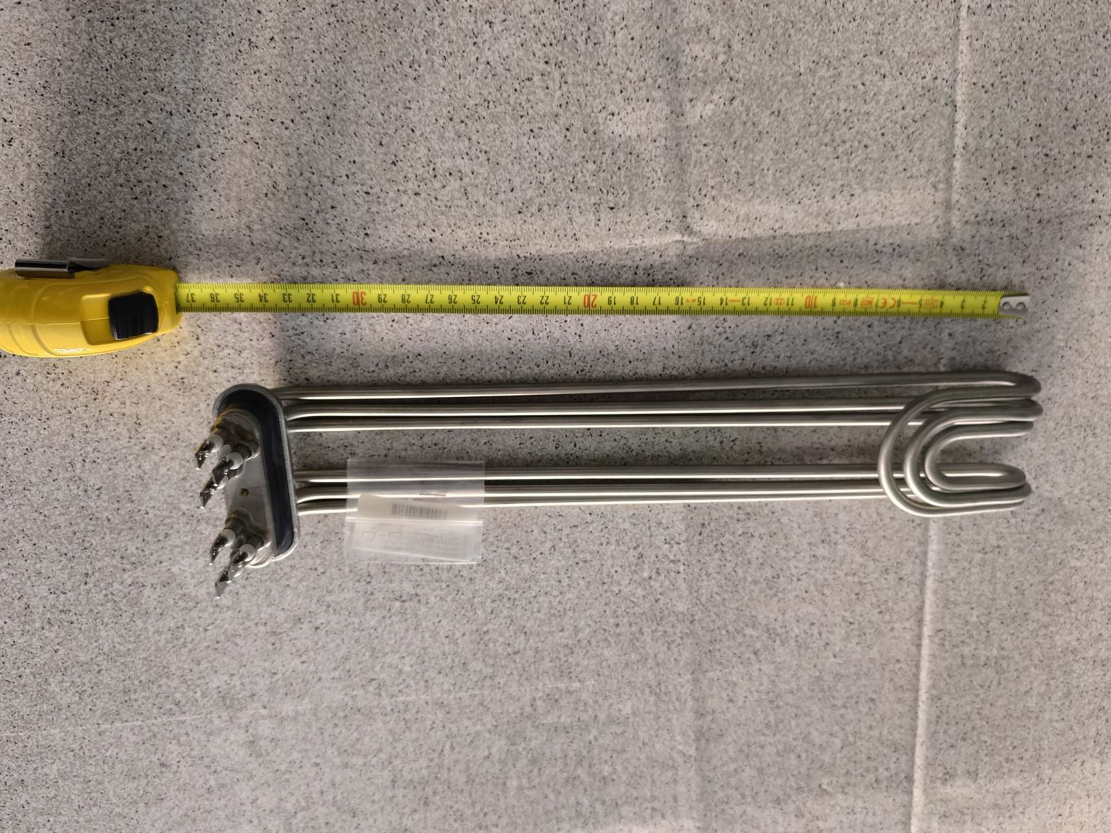 RESISTENCIA LAVAVAJILLAS FAGOR, RESISTENCIA CUBA TRIFASICA, 220/380 V, 4500W, LARGO 365MM, 418529 - Imagen 2