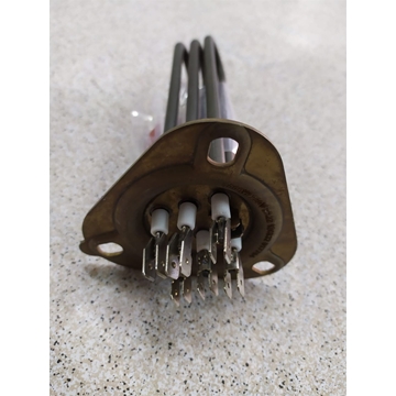 RESISTENCIA LAVAVAJILLAS INDUSTRIAL, 3000W, TRIFASICA, SIN TUBO PARA SONDA, 220/380 V, DISTANCIA TORNILLOS 62 MM,LARGO 190/160 MM, JUNTA TORICA 57/47 MM,  017764 - Imagen 1