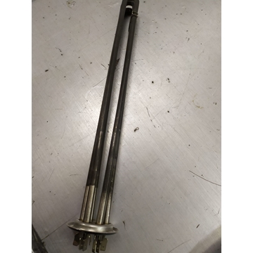 RESISTENCIA LAVAVAJILLAS INDUSTRIAL, 4500W, TRIFASICA, SIN TUBO PARA SONDA, 220/380 V, LARGO 410 MM, DIAMETRO 48/65 MM,  A.LZ468,AS089051 - Imagen 2