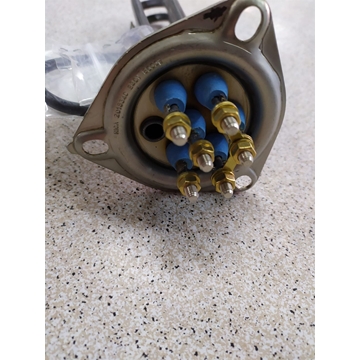 RESISTENCIA LAVAVAJILLAS INDUSTRIAL, 6000W, TRIFASICA 230/380 V, CON TUBO PARA SONDA 7 MM, ø 47,5mm espirales 3, LARGO 270/240 mm, DISTANCIA AGUJEROS 72 MM, JUNTA TORICA 67/57 MM, 011249 - Imagen 2