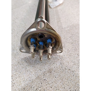 RESISTENCIA LAVAVAJILLAS INDUSTRIAL Comenda, Hoonved, Rosinox, 10000 W, TRIFASICA, CON TUBO PARA SONDA 7 MM, 10000W, 230/380 V, montaje ø 57,5mm espirales 3, LARGO 480mm, An 35mm, H 43mm , DISTANCIA TORNILLOS 72 MM, JUNTA TORICA 67/57 MM,  418624 - Imagen 1