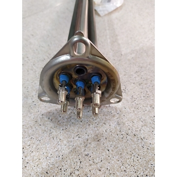 RESISTENCIA LAVAVAJILLAS INDUSTRIAL Comenda, Hoonved, Rosinox, 10000 W, TRIFASICA, CON TUBO PARA SONDA 7 MM, 10000W, 230/380 V, montaje ø 57,5mm espirales 3, LARGO 480mm, An 35mm, H 43mm , DISTANCIA TORNILLOS 72 MM, JUNTA TORICA 67/57 MM,  418624 - Imagen 1