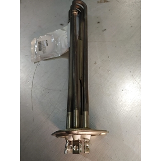 RESISTENCIA LAVAVAJILLAS INDUSTRIAL ZANUSSI, ELECTROLUX, 9000W, TRIFASICA, CON TUBO PARA SONDA 5 MM, 9000W, 230/380 V, montaje ø 47,5mm espirales 3 L 290mm An 32mm H 38mm, DISTANCIA TORNILLOS 64 MM, 415690 - Imagen 2