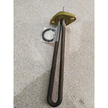 RESISTENCIA LAVAVAJILLAS INDUSTRIAL ZANUSSI, MONOFASICA, 2400W, 230 V, DISTANCIA AGUJEROS 75 MM, LARGO 335/305/265 MM, DIAMETRO 52/42 MM, 001603 - Imagen 1