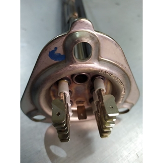 RESISTENCIA LAVAVAJILLAS INDUSTRIAL ZANUSSI, TRIFASICA, CON TUBO PARA SONDA, 4500W, 230/380 V, montaje ø 47,5mm espirales 3 L 310mm An 30mm H 36mm, DISTANCIA AGUJERO 64 MM, A.LZ463 - Imagen 1