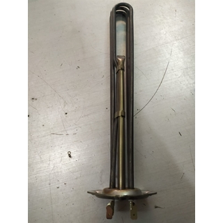 RESISTENCIA LAVAVAJILLAS INDUSTRIAL ZANUSSI, TRIFASICA, CON TUBO PARA SONDA, 4500W, 230/380 V, montaje ø 47,5mm espirales 3 L 310mm An 30mm H 36mm, DISTANCIA AGUJERO 64 MM, A.LZ463 - Imagen 2