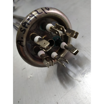 RESISTENCIA LAVAVAJILLAS SAMMIC (CALDERIN) TRIFASICA,  6000W,  230/380V, 455X34X40X57,5 MM,   A.SAM210 - Imagen 1