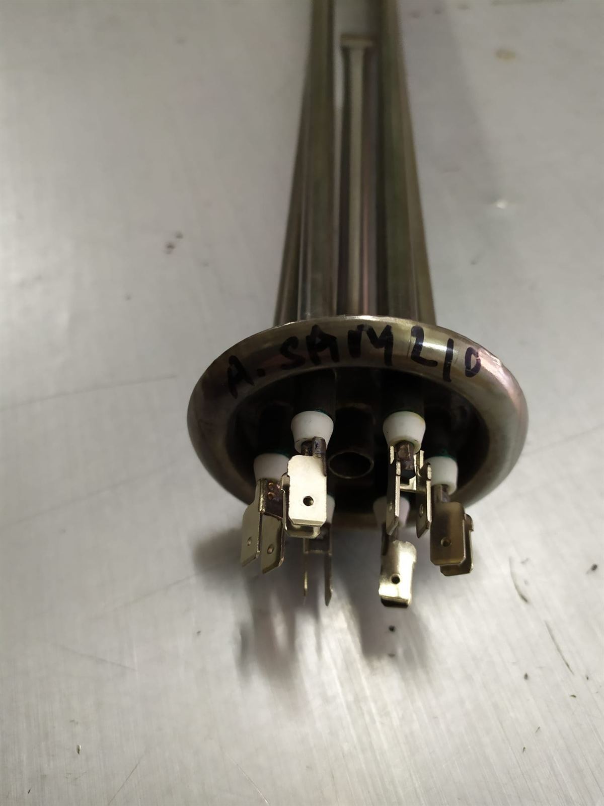 RESISTENCIA LAVAVAJILLAS SAMMIC (CALDERIN) TRIFASICA,  6000W,  230/380V, 455X34X40X57,5 MM,   A.SAM210 - Imagen 2