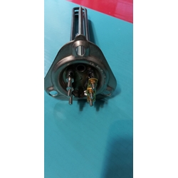 RESISTENCIA LAVAVAJILLAS TRIFASICA, CALDERIN, INOX, 5000W, 220/380V, CON TUBO PARA SONDA TERMOSTATO 7MM, LARGO 250/280MM, DISTANCIA TORNILLOS AMARRE 62MM, JUNTA 48/56MM, A089898 - Imagen 1