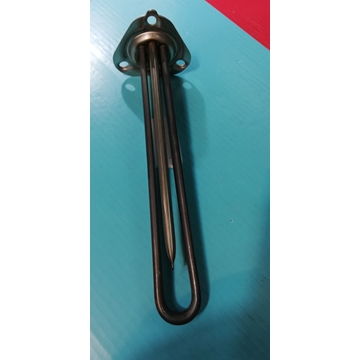 RESISTENCIA LAVAVAJILLAS TRIFASICA, CALDERIN, INOX, 5000W, 220/380V, CON TUBO PARA SONDA TERMOSTATO 7MM, LARGO 250/280MM, DISTANCIA TORNILLOS AMARRE 62MM, JUNTA 48/56MM, A089898 - Imagen 2