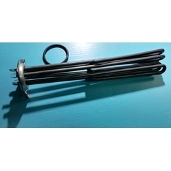 RESISTENCIA LAVAVAJILLAS ZANUSSI, ELECTROLUX, RESISTENCIA CALDERIN 9000W, 220/380V, LARGO 370MM, 57 MM, SIN TUBO PARA TERMOSTATO, 418779 - Imagen 2