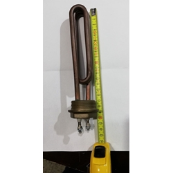 RESISTENCIA MONOFASICA SUMERGIDA, 2000W, 220V, MEDIDAS 167/180/218MM, ROSCA 1 1/4, A.LAV899 - Imagen 1