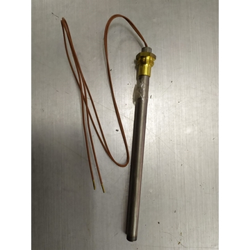 RESISTENCIA PELLET ESTUFA CALDERA, 300W, 220V,  170MM. DIAMETRO 9MM, 344000109 - Imagen 1