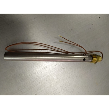 RESISTENCIA PELLET ESTUFA CALDERA, 350W, 220V, LARGO 185MM, DIAMETRO 9,9MM, 344000139 - Imagen 1