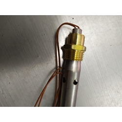 RESISTENCIA PELLET ESTUFA CALDERA, 350W, 220V, LARGO 185MM, DIAMETRO 9,9MM, 344000139 - Imagen 2