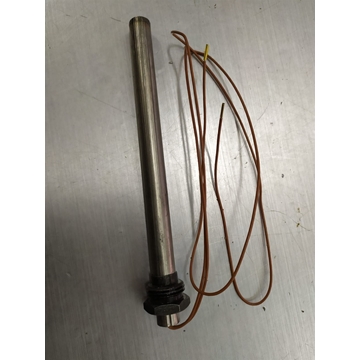 RESISTENCIA PELLET ESTUFA CALDERA, 360W, 220V,  160MM. DIAMETRO 12,5MM, 344000113 - Imagen 1