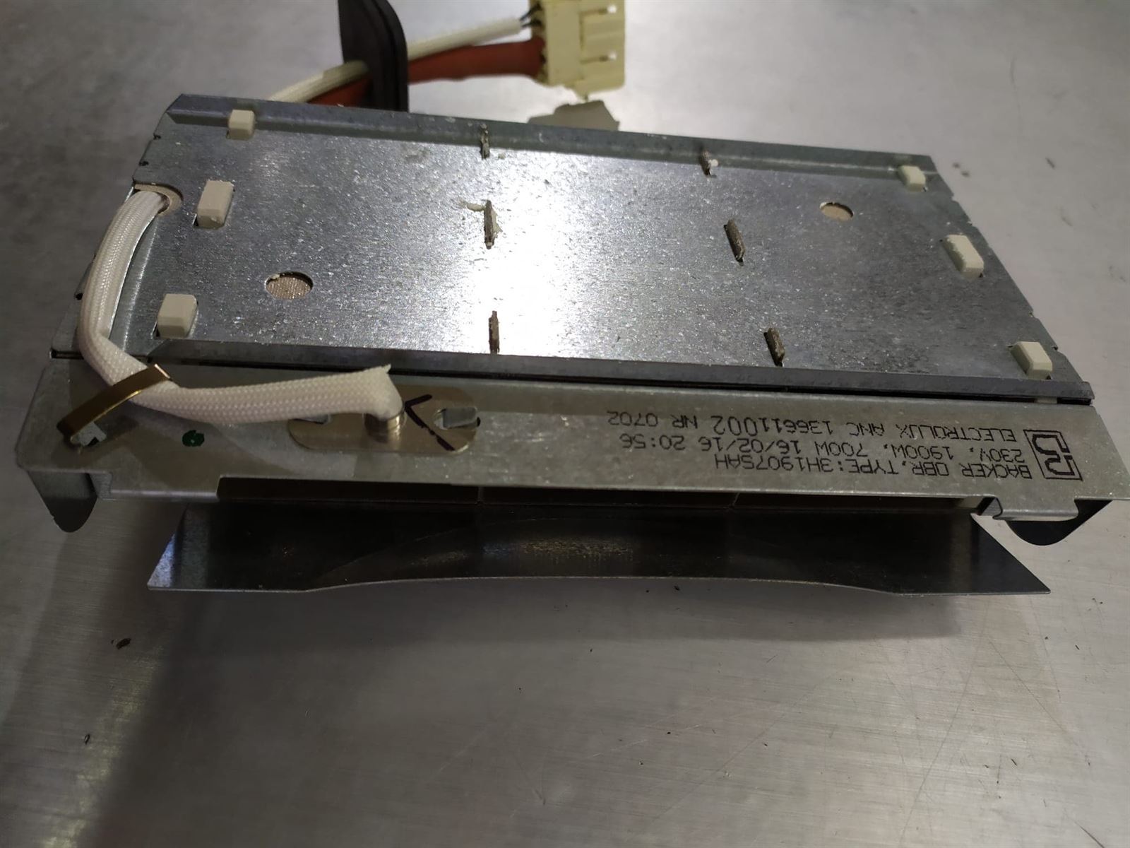 RESISTENCIA SECADORA AEG, LECTROLUX, ZANUSSI, RECAMBIO ORIGINAL,  1366110110 - Imagen 1