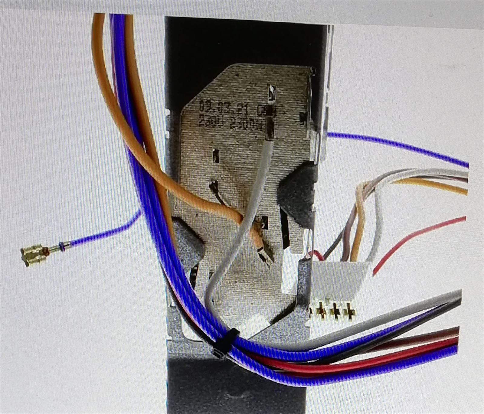 RESISTENCIA SECADORA INDESIT, 2300W, 220V, 245X230X41MM, 5+1+1 TERMINALES, 2 TERMOSTATOS, RECAMBIO ORIGINAL,  C00260045 - Imagen 3