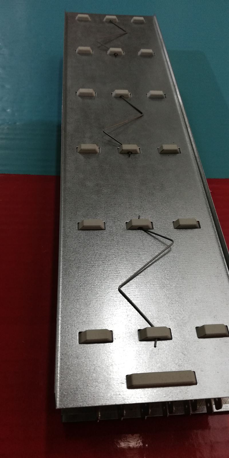 RESISTENCIA SECADORA ZANUSSI, 6000W, 230/400 V, 12 TERMINALES, 36X90X50 MM, T4530, 9872310069, 328730 - Imagen 1