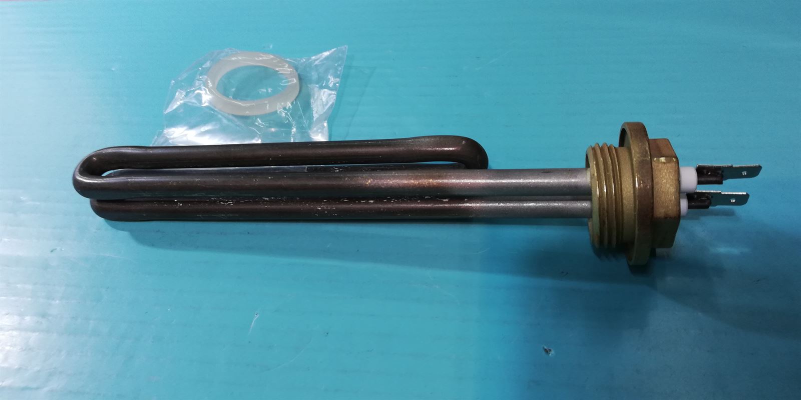 RESISTENCIA SUMERGIDA 2500W, 220V, ROSCA 1 PULGADA, LARGO 200 MM, SIN SONDA TERMOSTATO, A415195 - Imagen 1