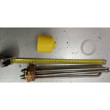 RESISTENCIA SUMERGIDA TRIFASICA, ACERO INOX, 220/380 V, 6000W, LARGO 300/250 MM, ROSCA 1 1/2 PULGADAS, B8891463 - Imagen 2