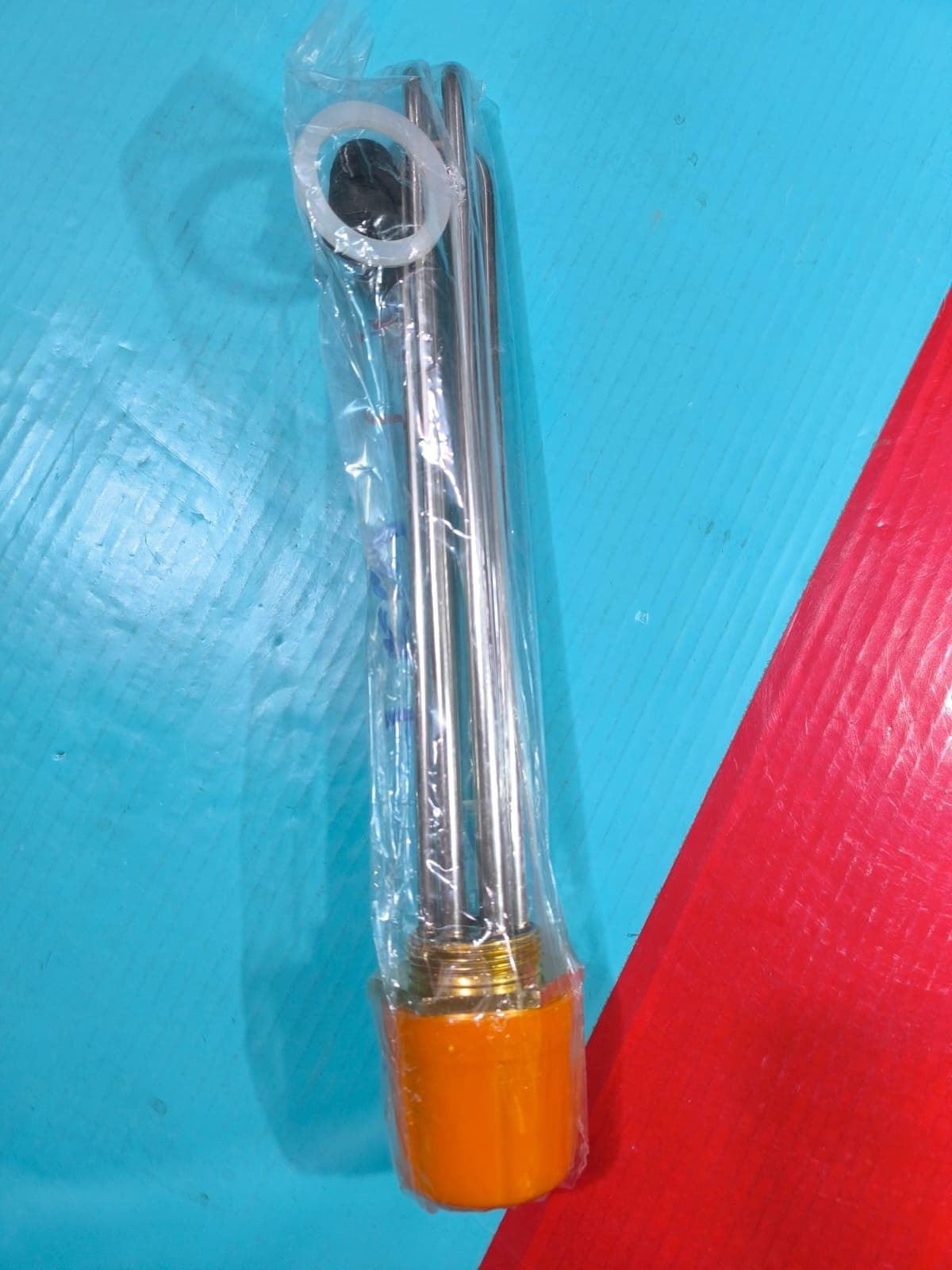 RESISTENCIA SUMERGIDA TRIFASICA, ACERO INOX, 220/380 V, 9000W, LARGO 350/300 MM, ROSCA 1 1/4 PULGADAS, A8891497 - Imagen 1