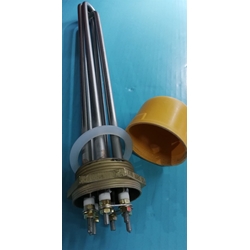 RESISTENCIA SUMERGIDA TRIFASICA, ACERO INOX, 220/380 V, 9000W, LARGO 470/410 MM, ROSCA 2 PULGADAS, A8891465 - Imagen 2
