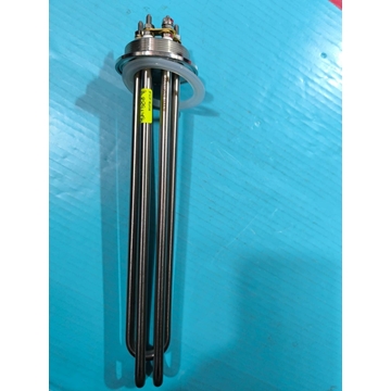 RESISTENCIA SUMERGIDA TRIFASICA, ACERO INOX, DIAMETRO 64/50/37 MM, JUNTA PLANA 64/47MM, 220/380 V, 6000 W, LARGO 300/360 MM, SIN TUBO SONDA PARA TERMOSTATO, NECESITA BRIDA DE APRIETE / SUJECCION, A8891499 - Imagen 2