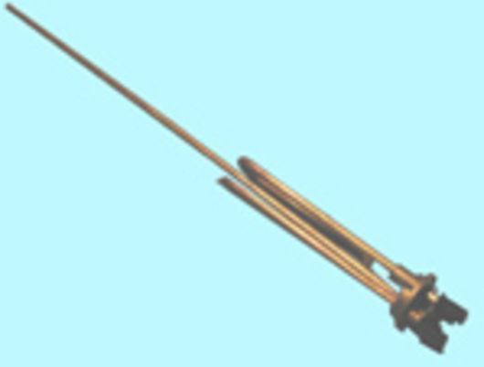 RESISTENCIA TERMO ARISTON INDESIT CURVADA  1500W 220V   38AR0103 - Imagen 1