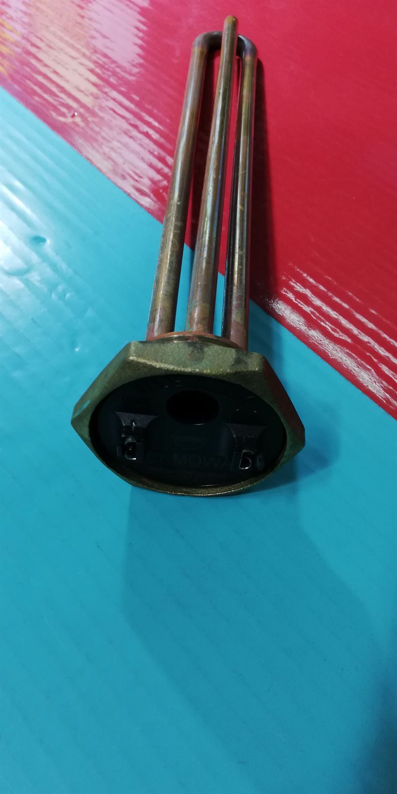 RESISTENCIA TERMO SUMERGIDA, ROSCA  1 1/4, 1500W,  220V, CON ALOJAMIENTO PARA TERMOSTATO, LARGO 290MM, A5120012015 - Imagen 2
