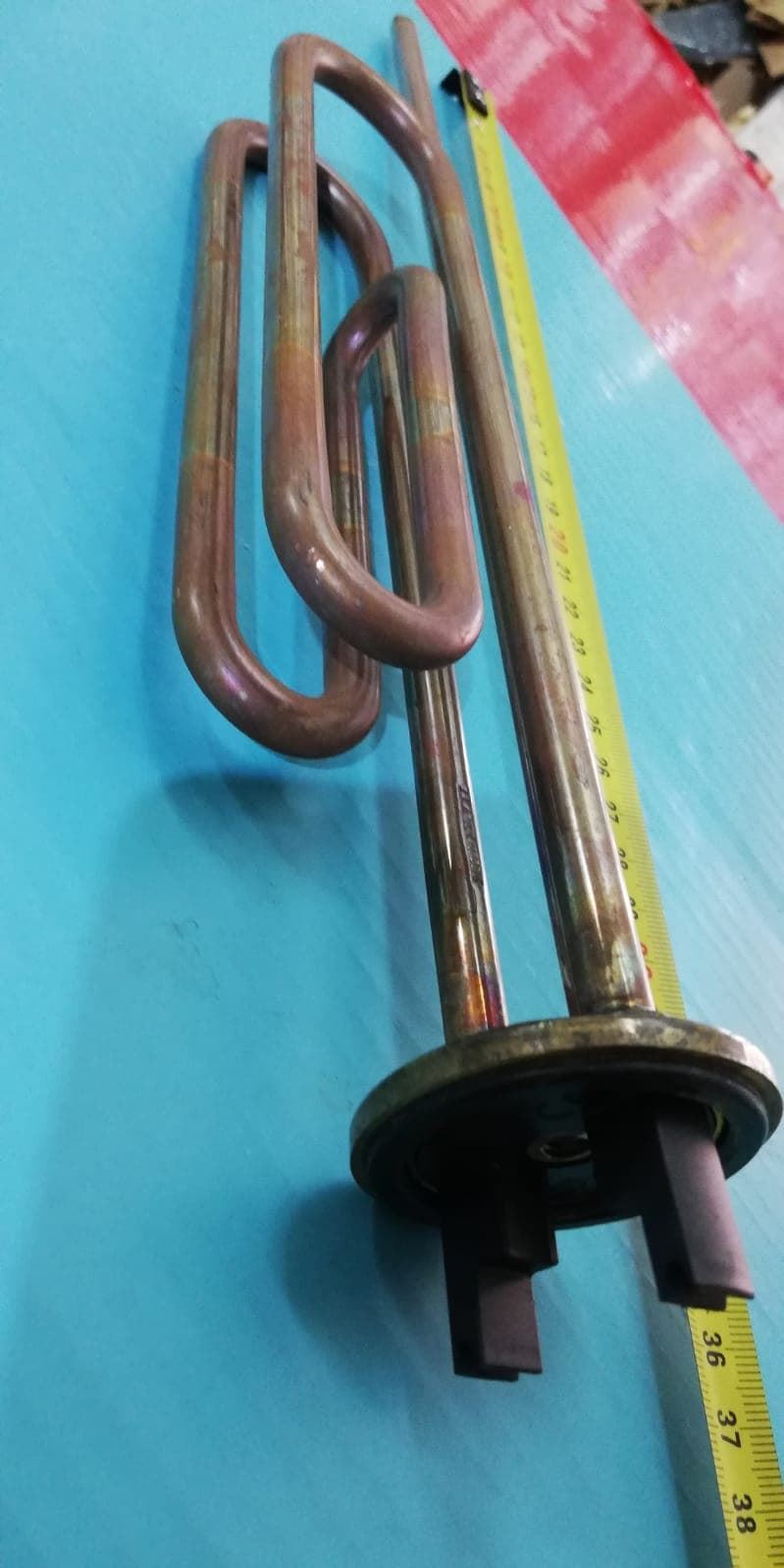 RESISTENCIA TERMO THERMOR, 2000W, 220V, DIAMETRO 158MM, LARGO ALOJAMIENTO TERMOSTATO 350MM, 30238A - Imagen 1