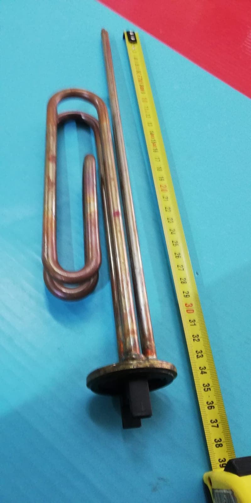 RESISTENCIA TERMO THERMOR, 2000W, 220V, DIAMETRO 158MM, LARGO ALOJAMIENTO TERMOSTATO 350MM, 30238A - Imagen 2