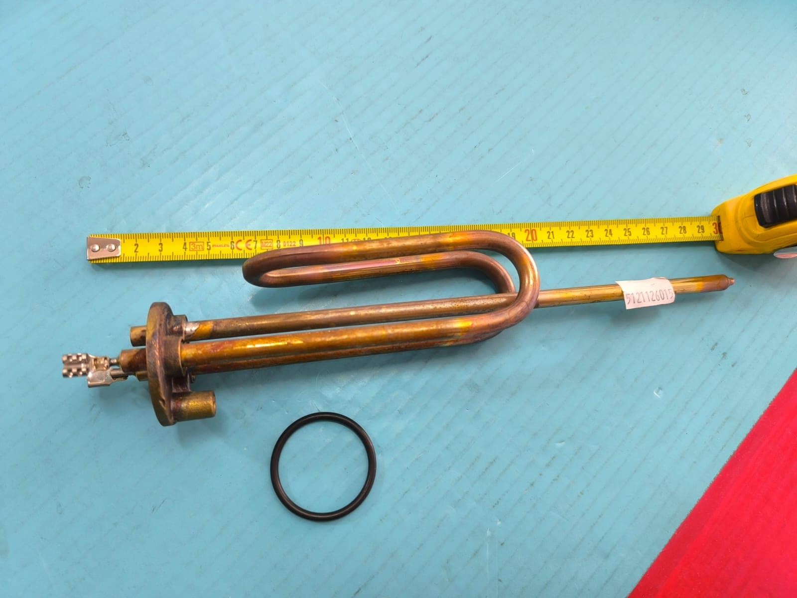 RESISTENCIA TERMO THERMOR CURVADA, COINTRA, VARIAS MARCAS, 2000W, 220V, LARGO 170MM, DIAMETRO 48MM,5124070020 - Imagen 1