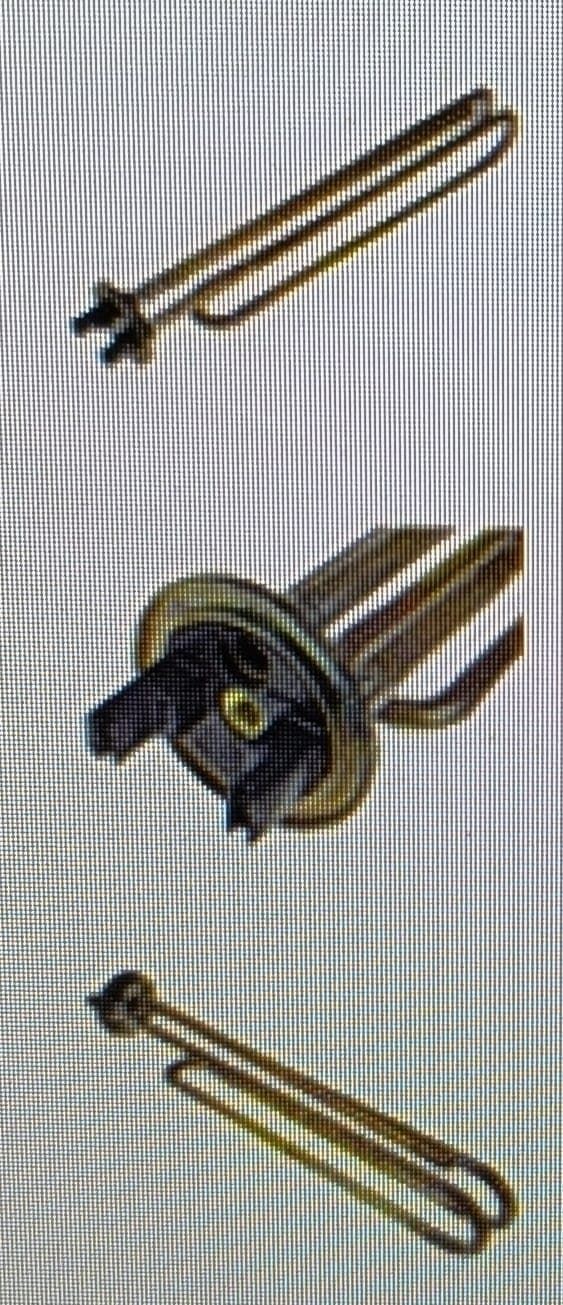 RESISTENCIA TERMO THERMOR CURVADA, COINTRA, VARIAS MARCAS, 3000W, 220V, LARGO 310MM, DIAMETRO 48MM,5124070030 - Imagen 1