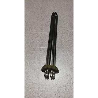 RESISTENCIA TRIFASICA, 6000W, 220/380 V, LARGO 455/410MM, DIAMETRO 80/65/49 MM, DIAMETRO AGUJEROS AMARRE 6MM, DISTANCIA AGUJEROS 74MM, SIN TUBO SONDA PARA TERMOSTATO, A141817 - Imagen 2