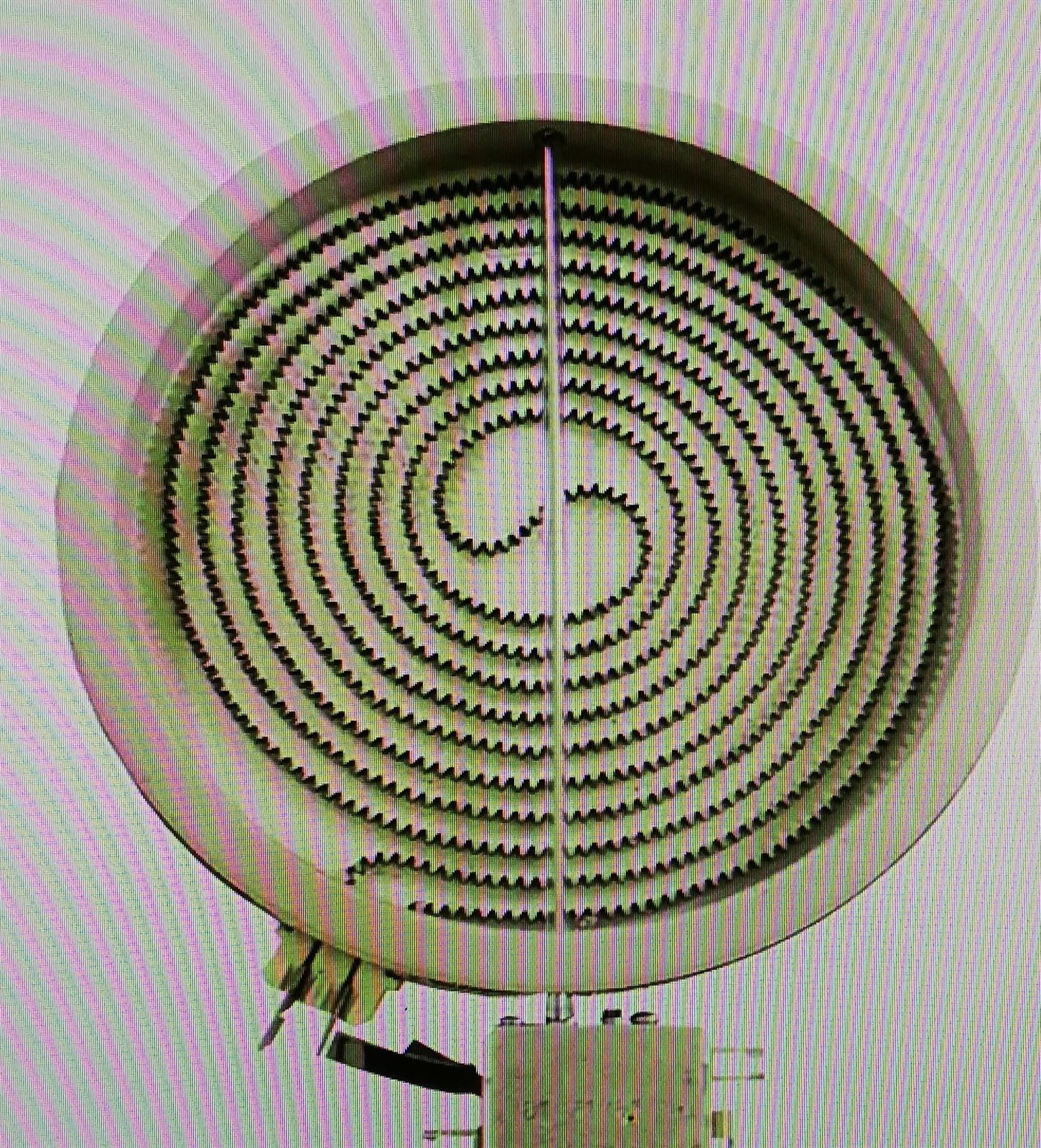 RESISTENCIA VITROCERAMICA BOSCH, BALAY,  CALIDADAD ORIGINAL 2000 W, 220 V,  00644726 - Imagen 1
