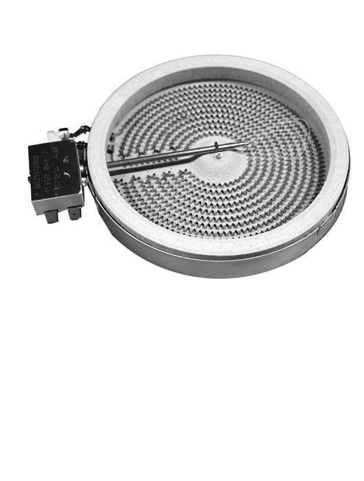 RESISTENCIA VITROCERÁMICA TEKA,WHIRPOOL, recambio alternativo,1200W, 220V,  165 MM,  60702026, 481231018887 - Imagen 1