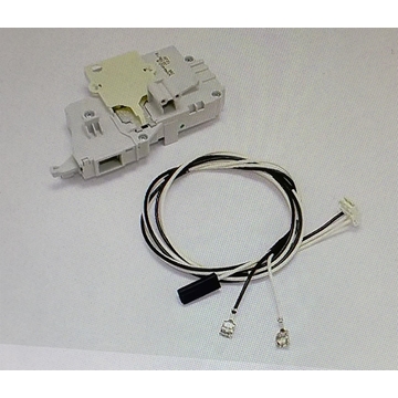 RETARDADOR LAVADORA WHIRLPOOL, INDESIT, BLOCAPUERTA CON CABLES, RECAMBIO ORIGINAL,  481010474505 - Imagen 2