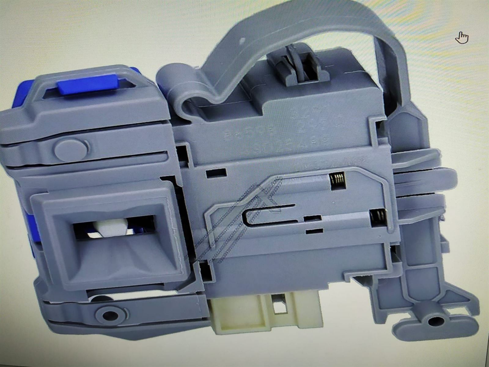 RETARDADOR PUERTA  LAVADORA CANDY, HOOVER, BWM148PH7,BWD596PH3, BWM 149PH7,  AWDPD4138LH1S,  43025488 - Imagen 1