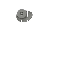 RUEDA CESTO GRIS DERECHA AEG, ZANUSSI 50269765009 - Imagen 1