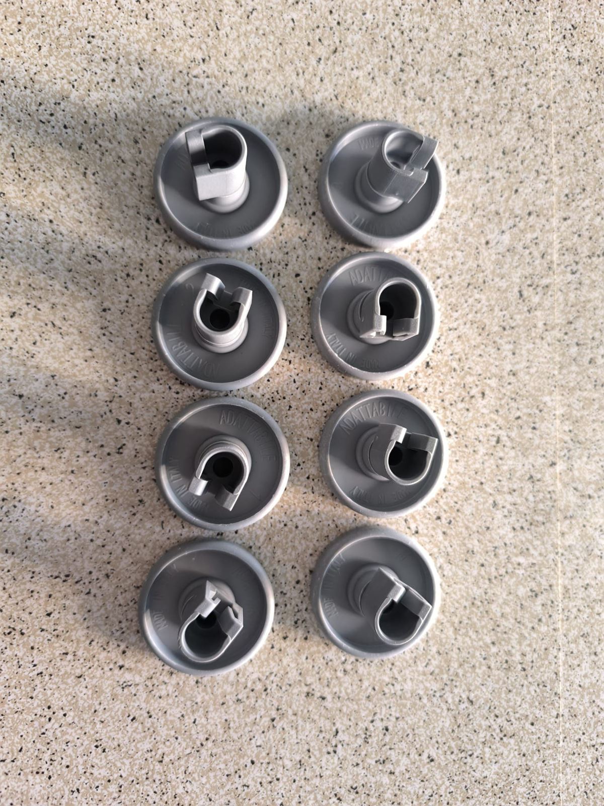 RUEDA CESTO INFERIOR LAVAVAJILLAS ELECTROLUX, AEG, 8 UNIDADES, DIAMETRO 40MM, GRIS, 50269970005 - Imagen 1