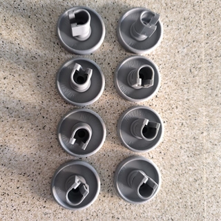 RUEDA CESTO INFERIOR LAVAVAJILLAS ELECTROLUX, AEG, 8 UNIDADES, DIAMETRO 40MM, GRIS, 50269970005 - Imagen 1