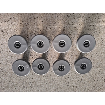 RUEDA CESTO INFERIOR LAVAVAJILLAS ELECTROLUX, AEG, 8 UNIDADES, DIAMETRO 40MM, GRIS, 50269970005 - Imagen 2