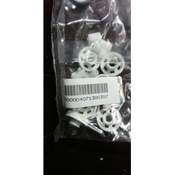 RUEDA CESTO INFERIOR LAVAVAJILLAS ELECTROLUX, AEG,  RECAMBIO ORIGINAL, 8 UNIDADES,   4055259651 - Imagen 1